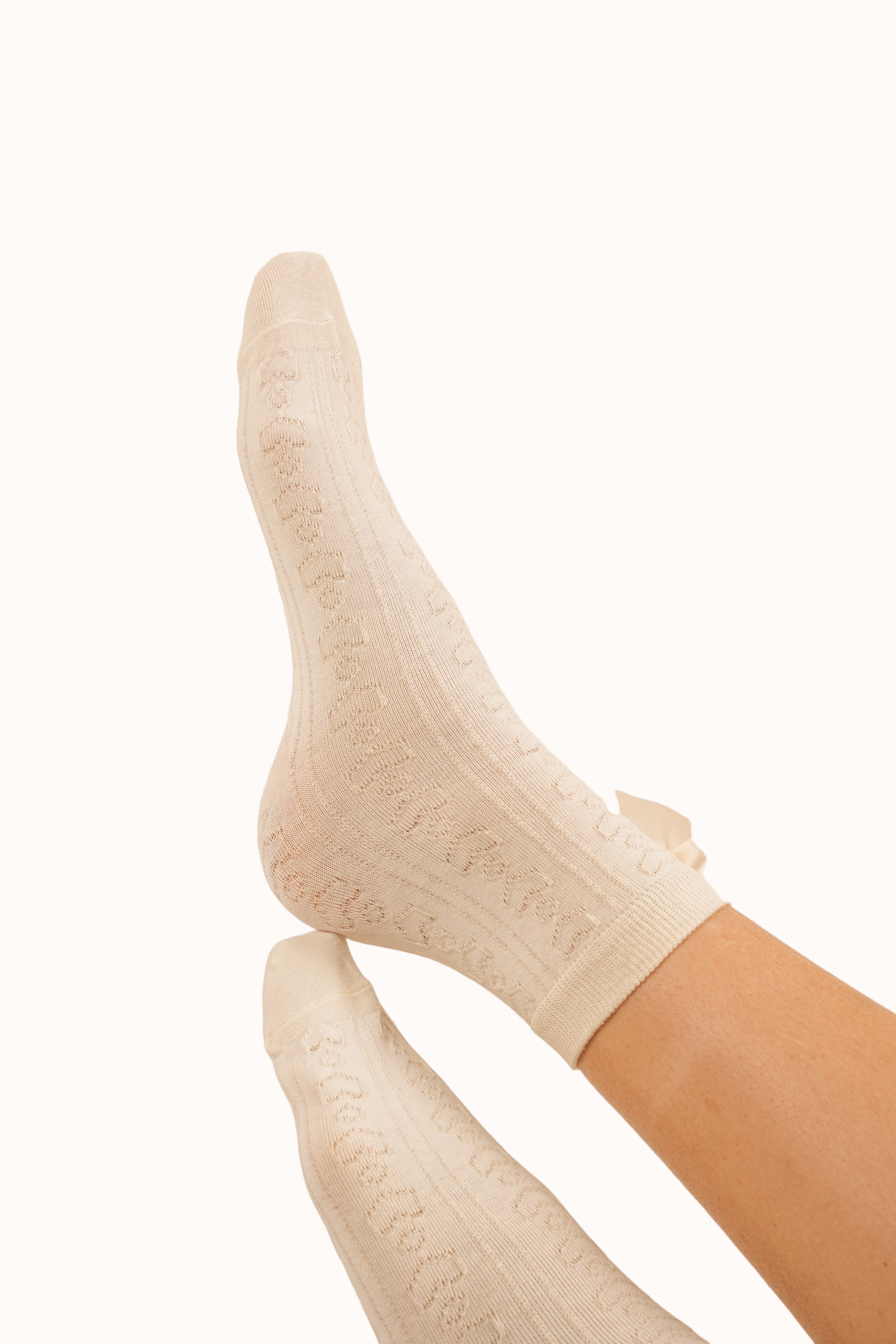 Minnie Socks - Off White