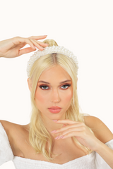 Carina Headband - White