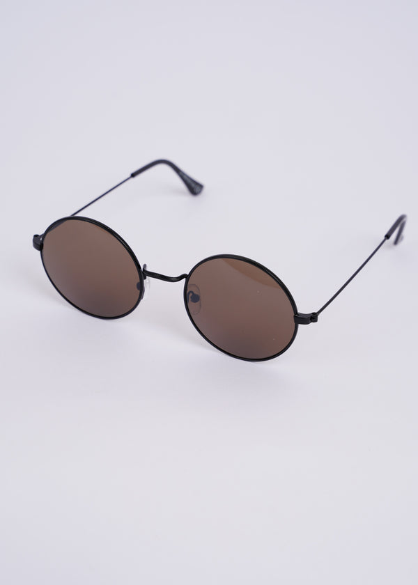 Retro Sunglasses - Brown