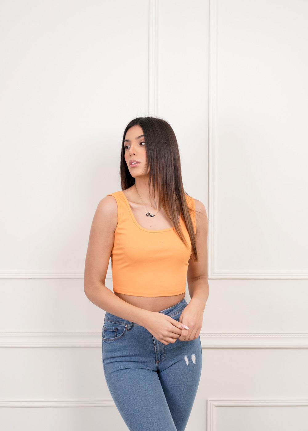 Sara Top - Orange