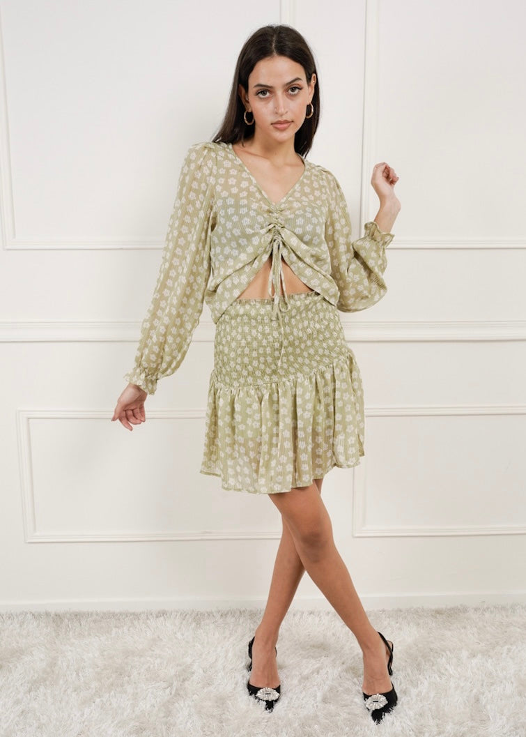 Solene Top - Green