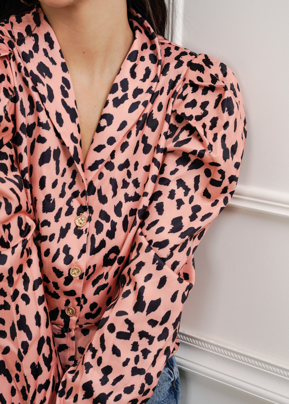 Yara top Leopard - Orange