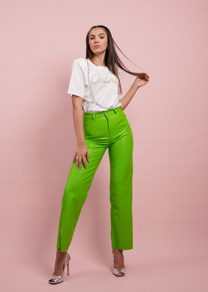 London Trouser - Lime
