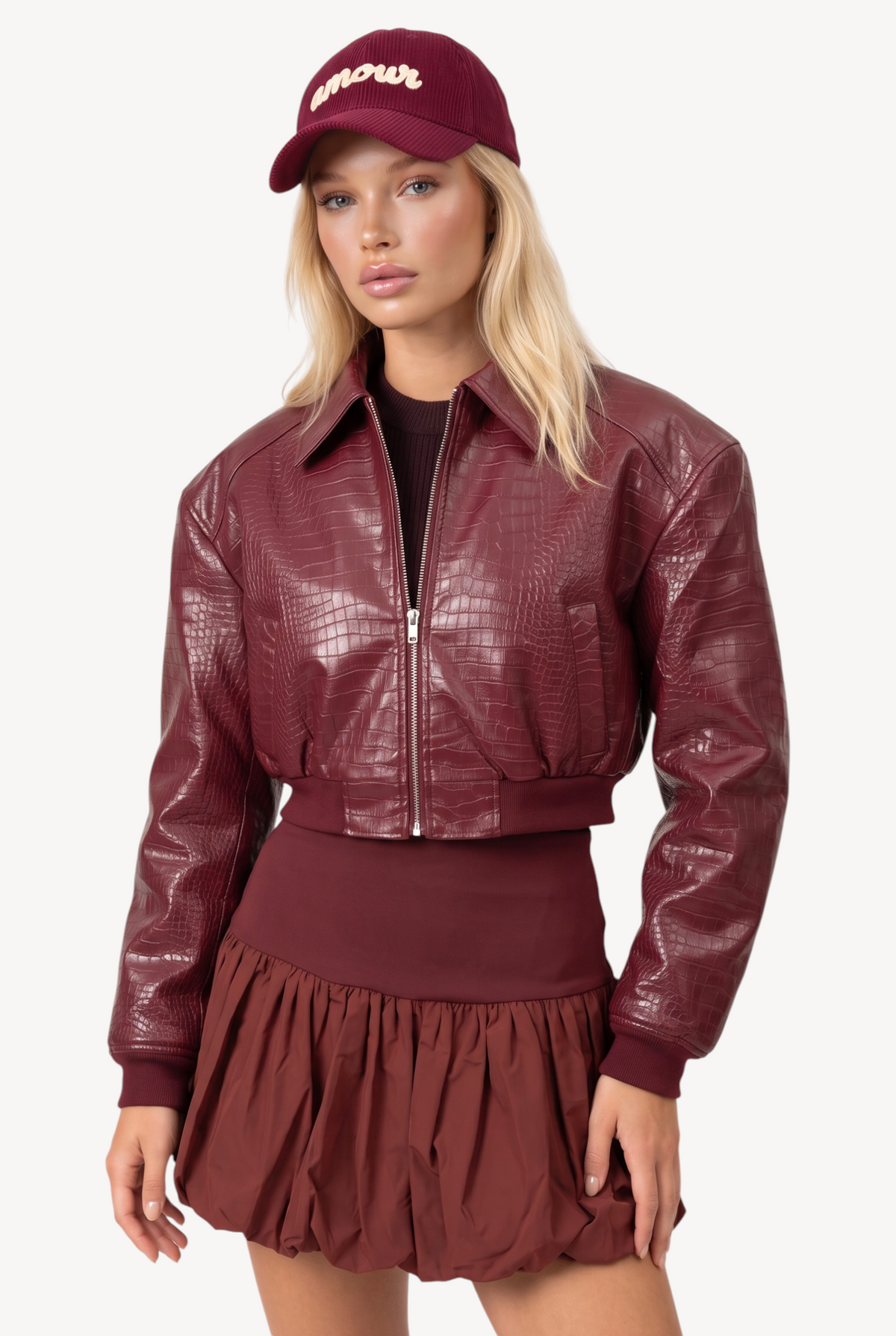 Glaze Cropped Jacket