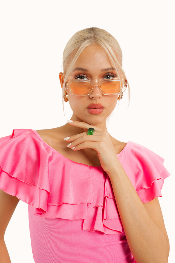 Ella Sunglasses - Peach