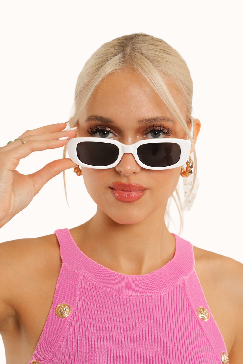 Ella Sunglasses - White