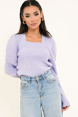 River Sweater - Lila