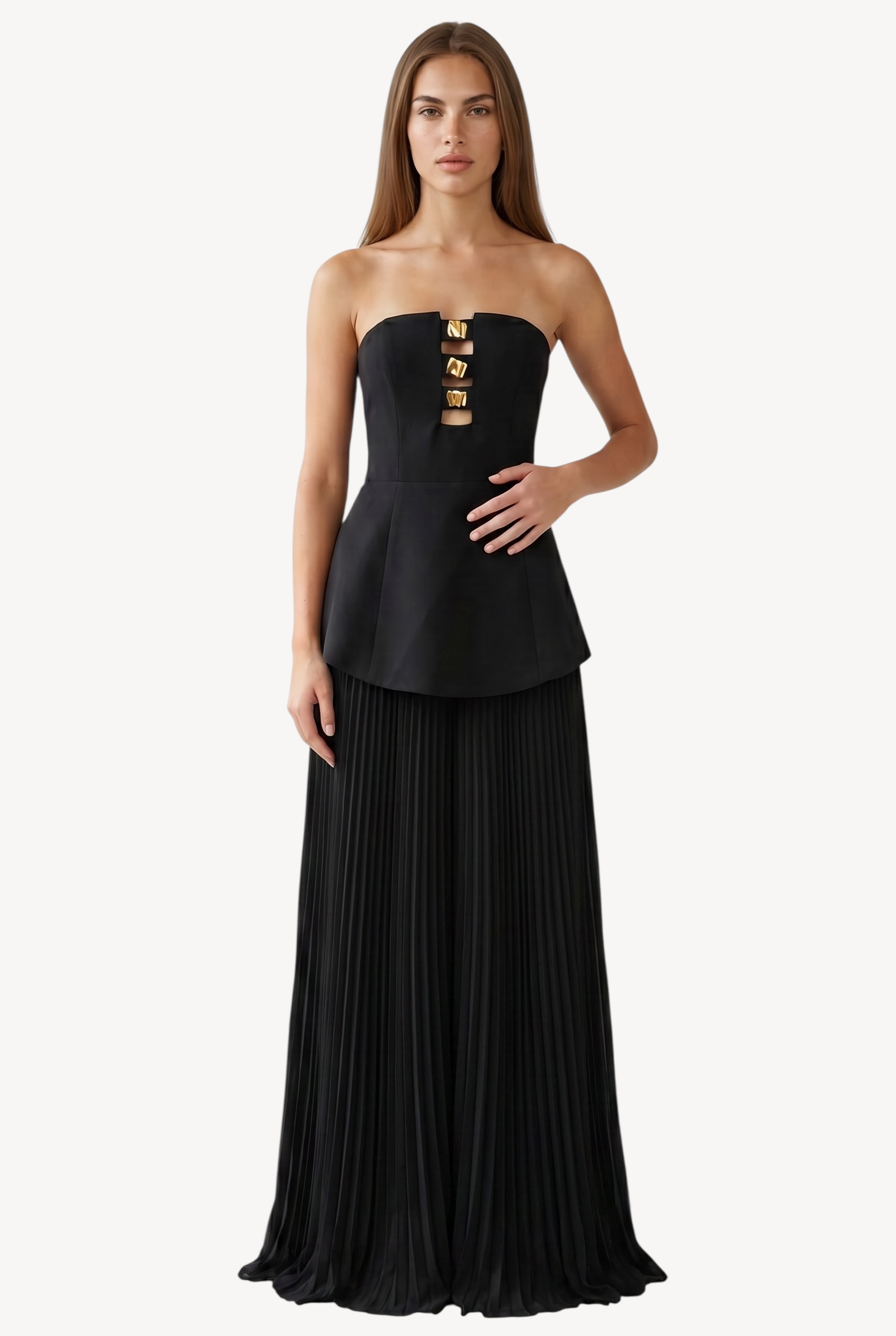 Noir Blossom Dress