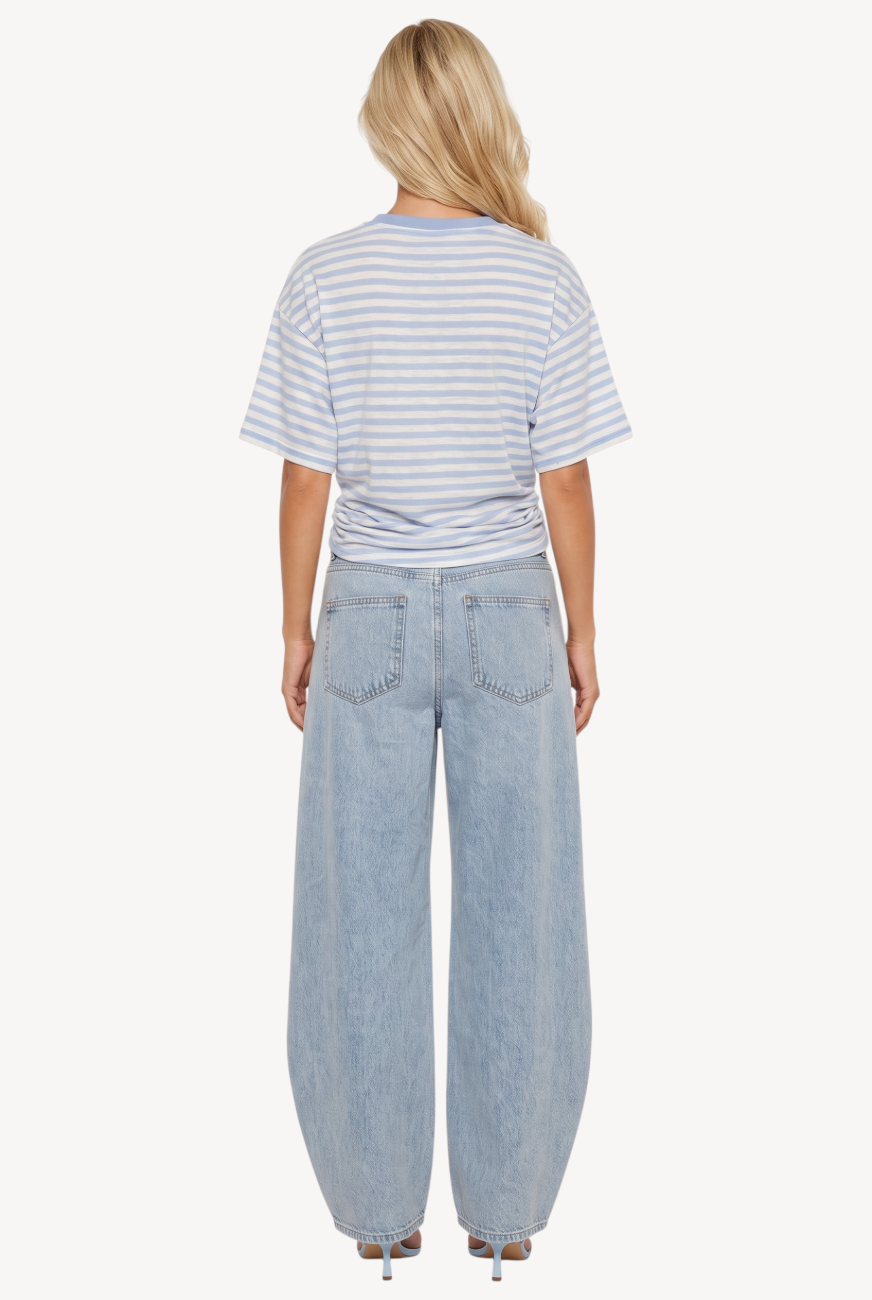 Blue Hour Stripe Top