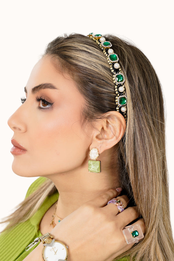 Svety Earrings - Lime