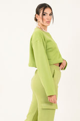 Diletta Trouser - Lime
