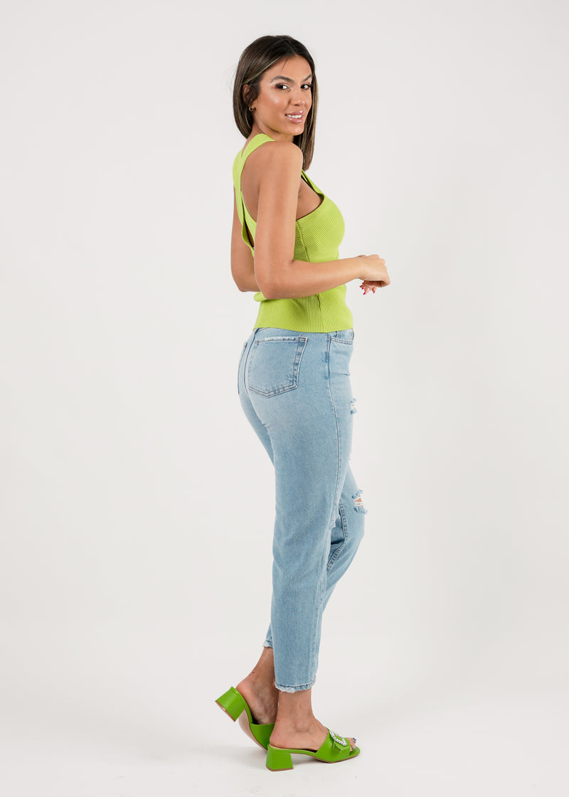 Reese Top - Green