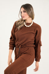 Stacy Sweater - Brown