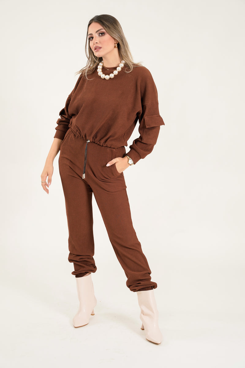 Stacy Sweater - Brown