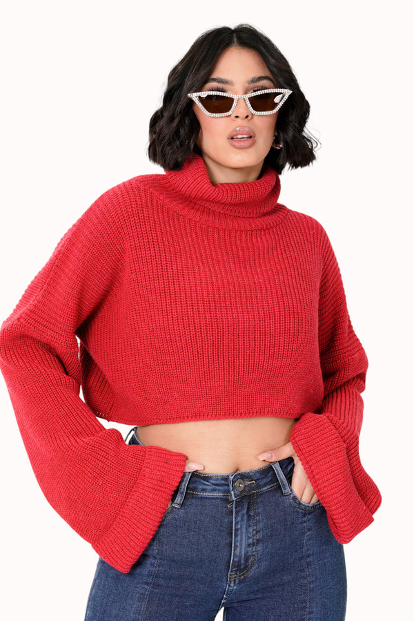 Christa Sweater - Red