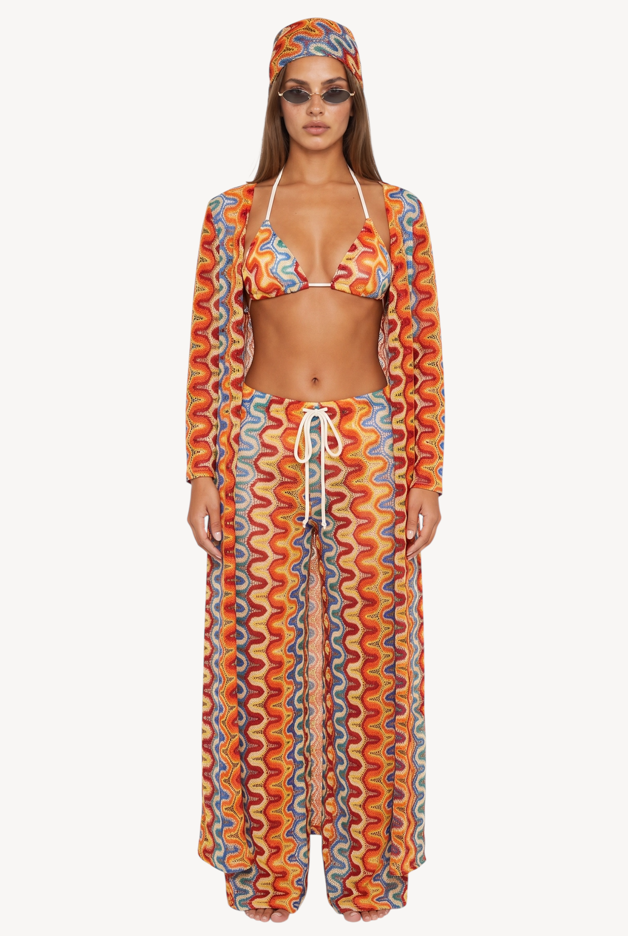 Amalfi Waves Kaftan