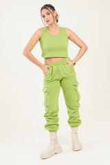 Leah Top - Lime