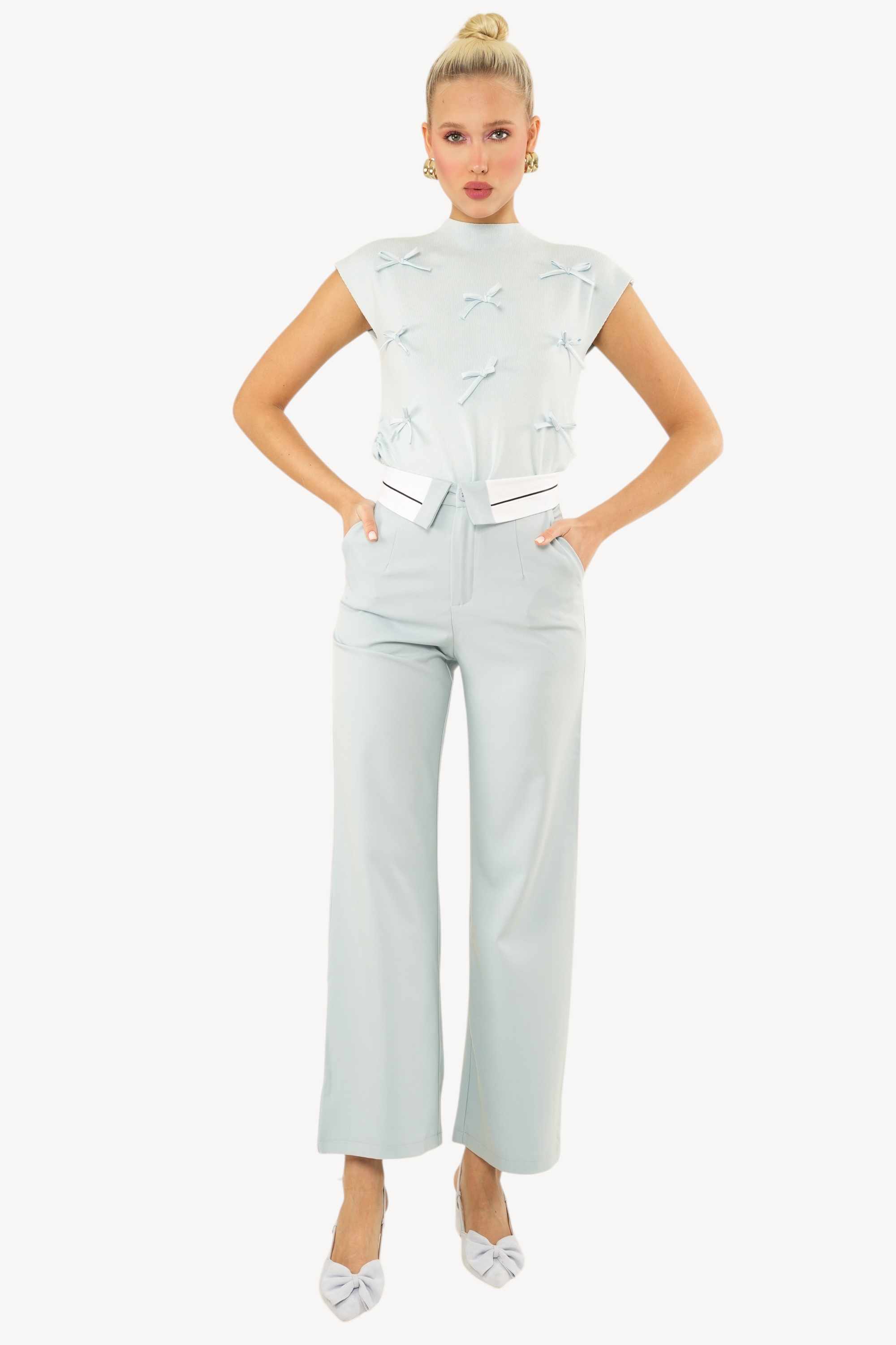 Sage pantalon