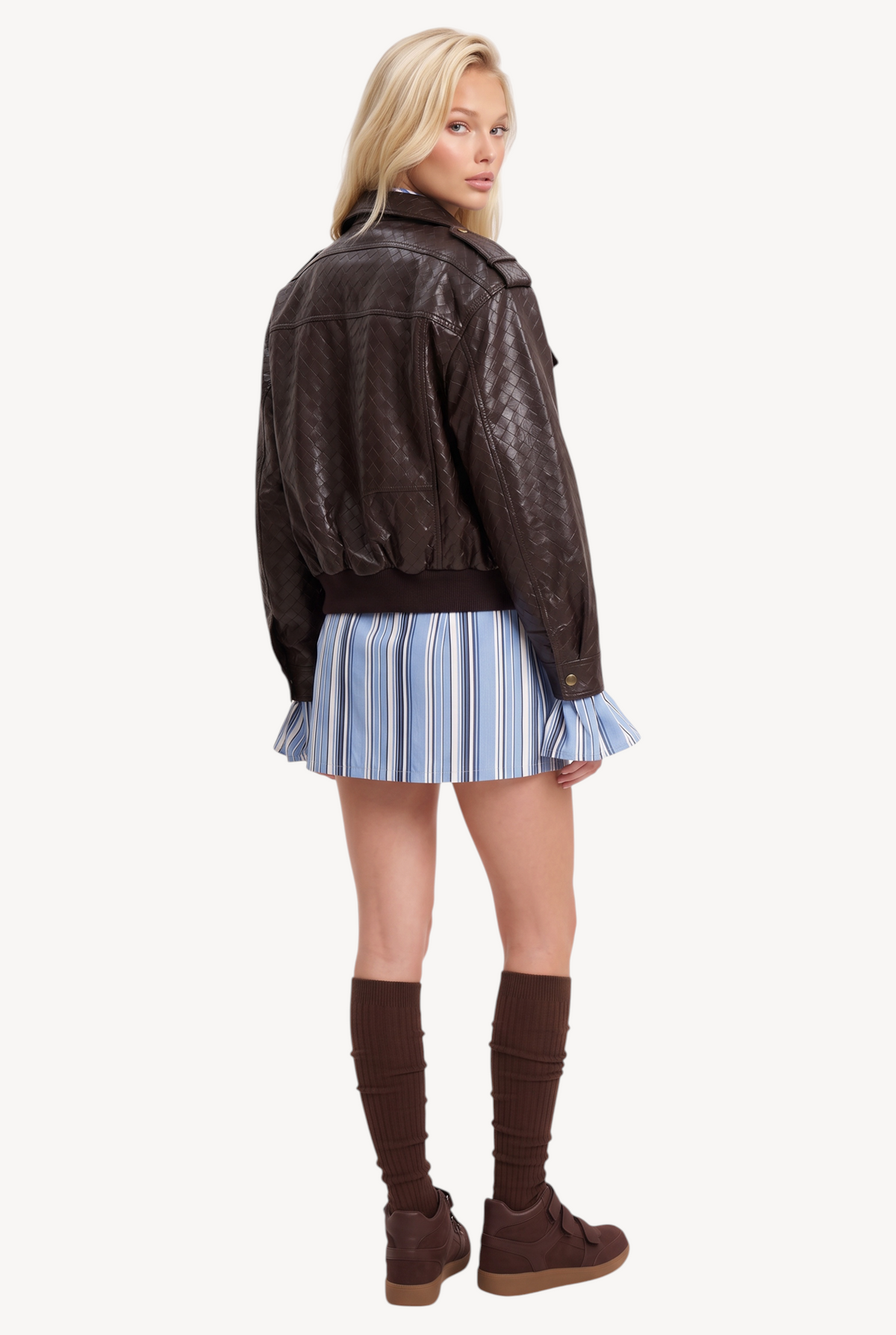 Choco Biker Jacket