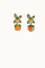 Rebina Earrings - Orange