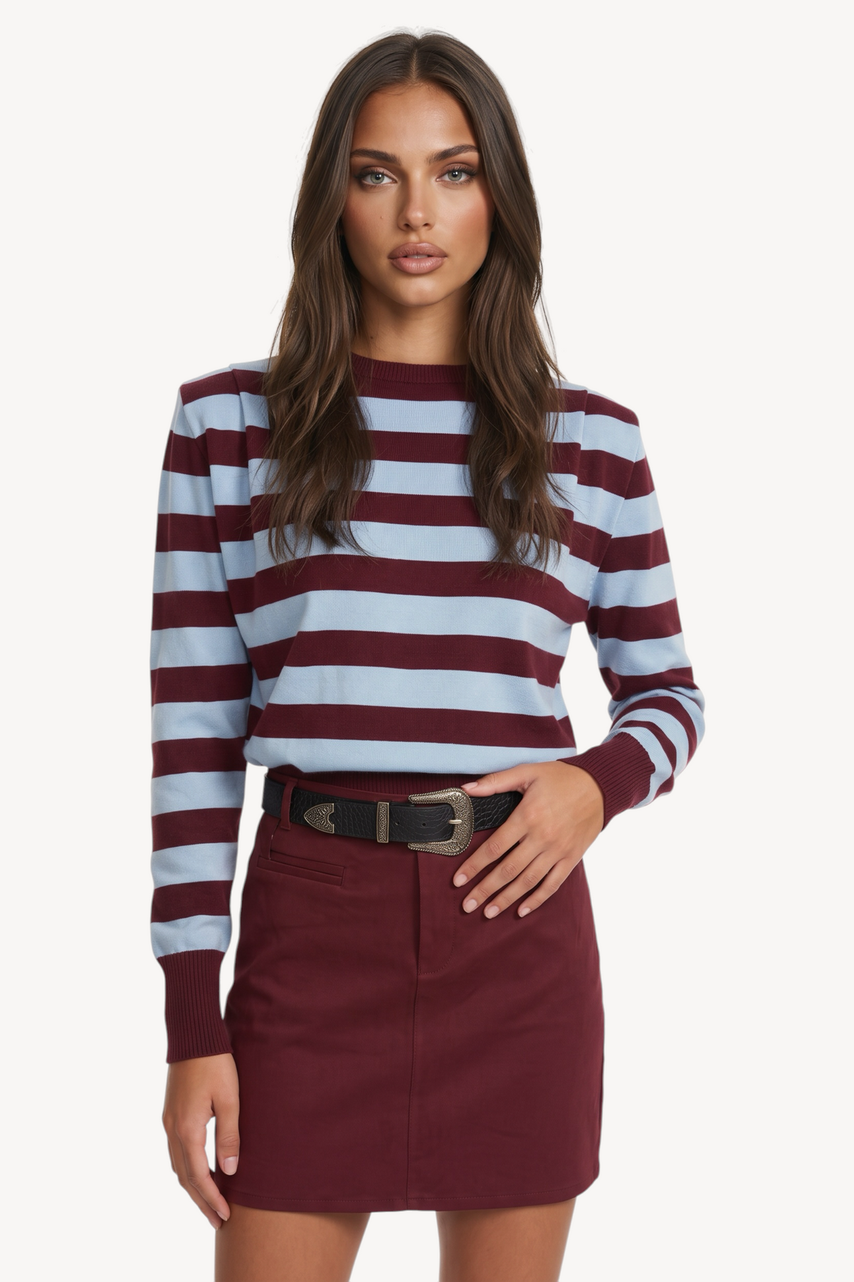 Sky Stripe Sweater