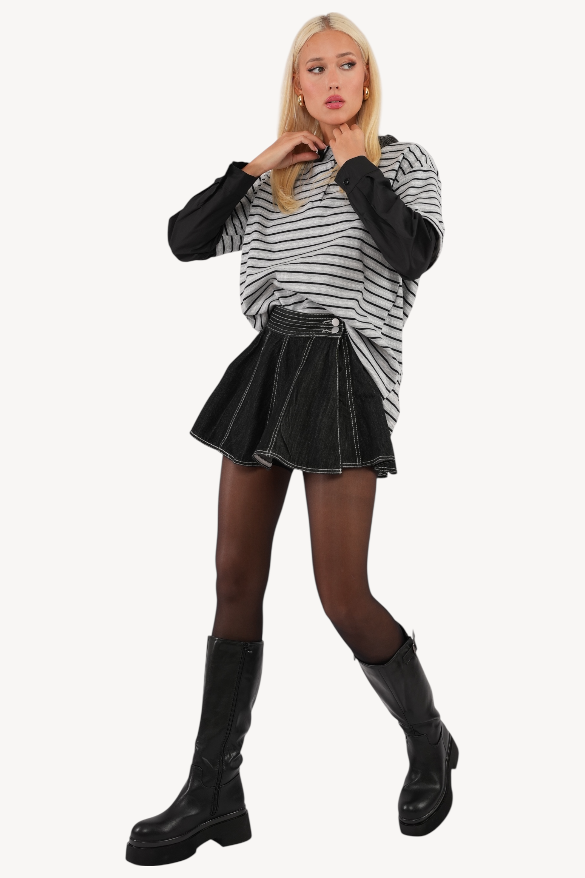 Stef Polo Sweater