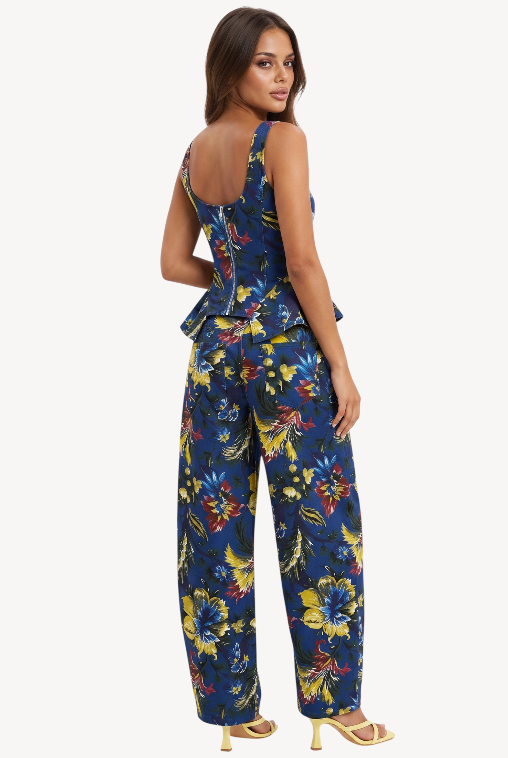 Midnight Bloom Top