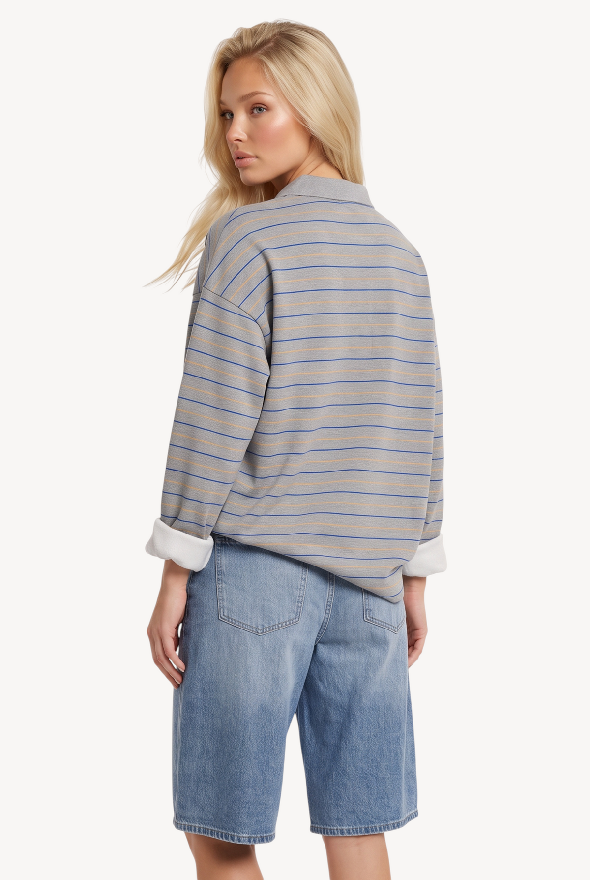 Hour Stripe Polo