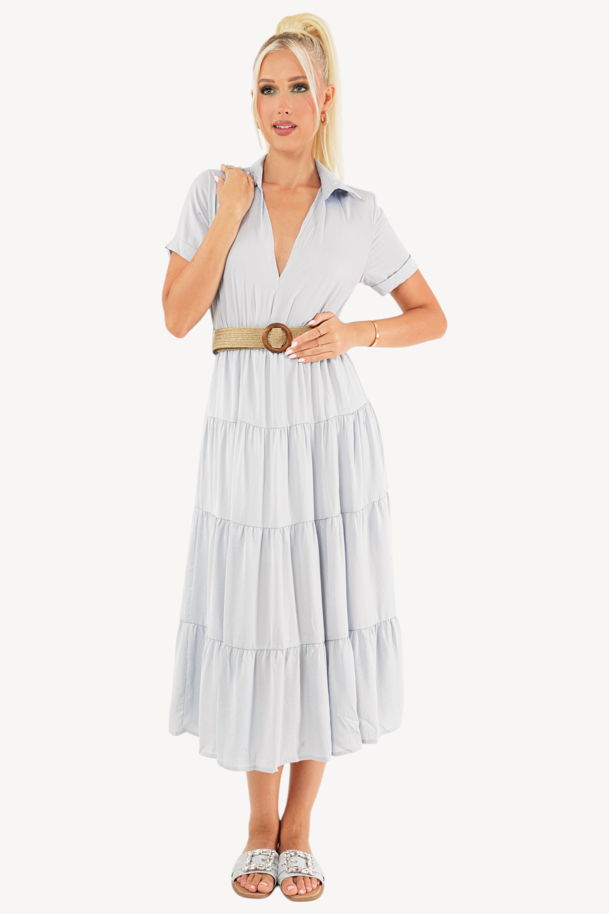 Brianna Dress - Blue