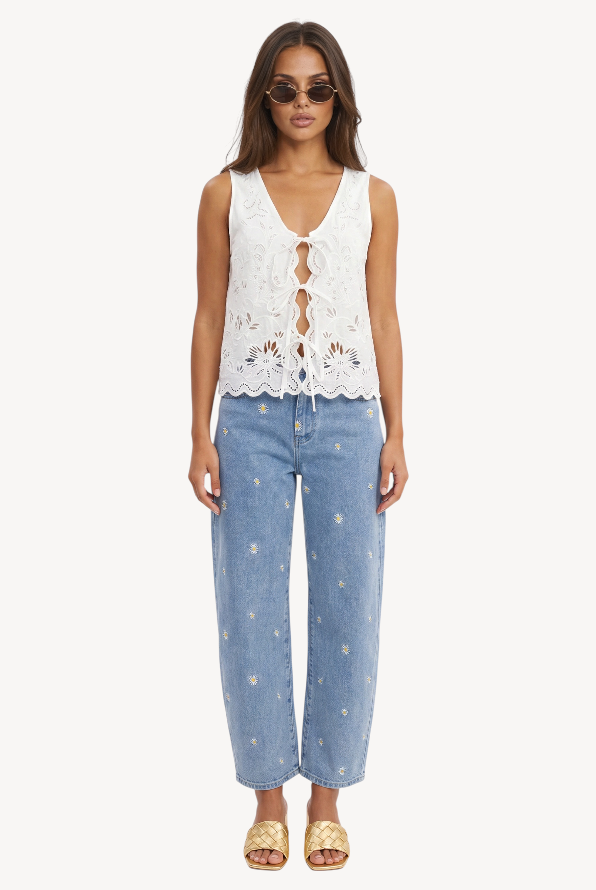 Flower Crush Jeans