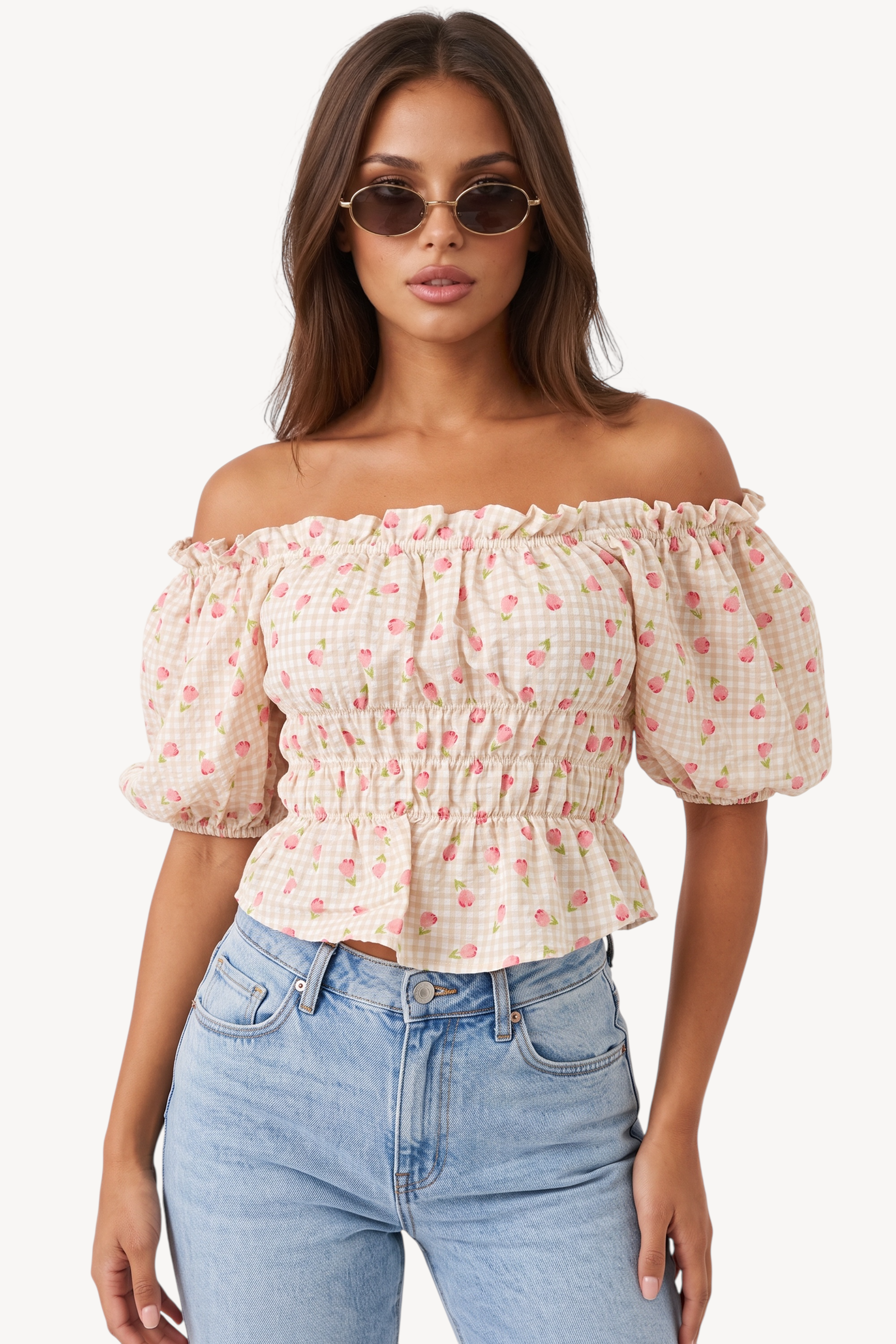 Roses all over Top