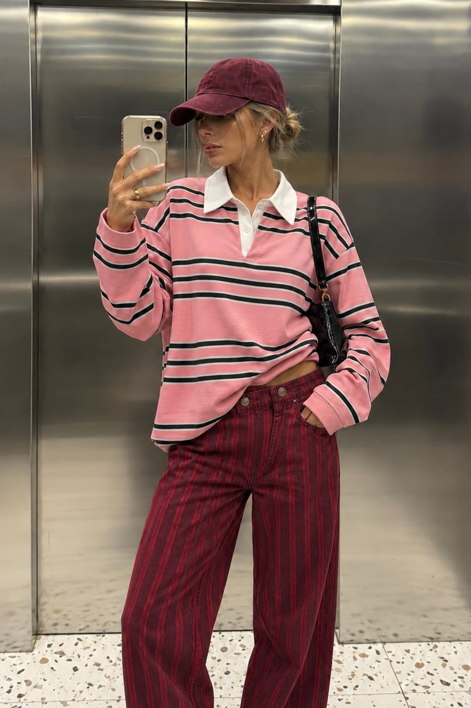 Preppy Little Thing Collared Top