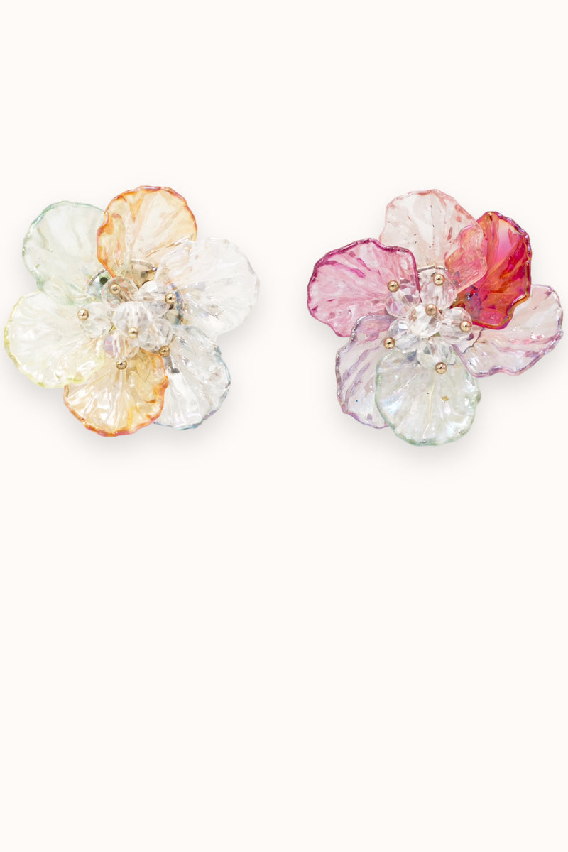 Ophelia Earrings - Pink