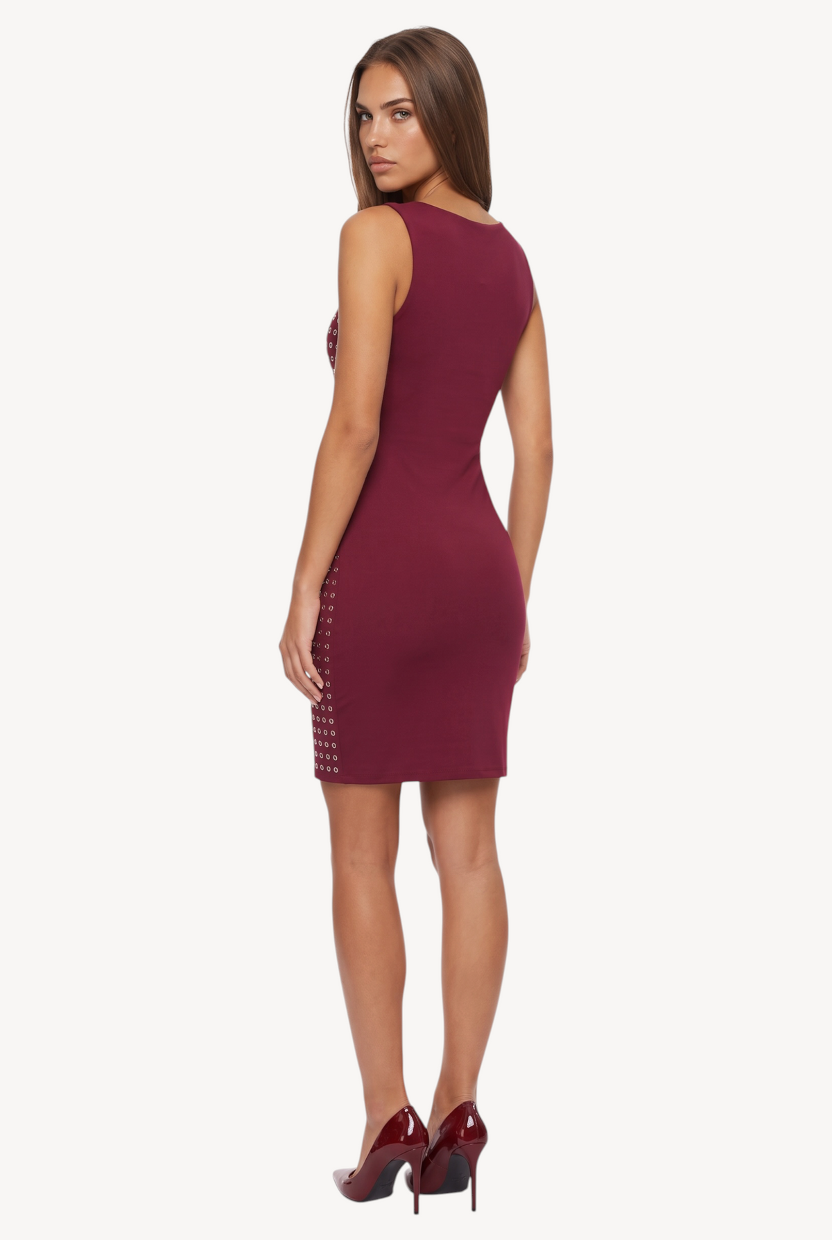 Stud Mini Dress