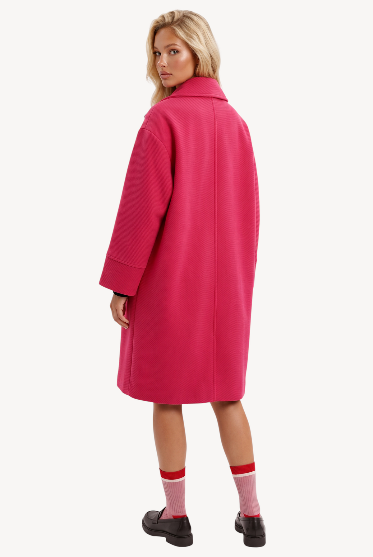 Pink Avenue Coat