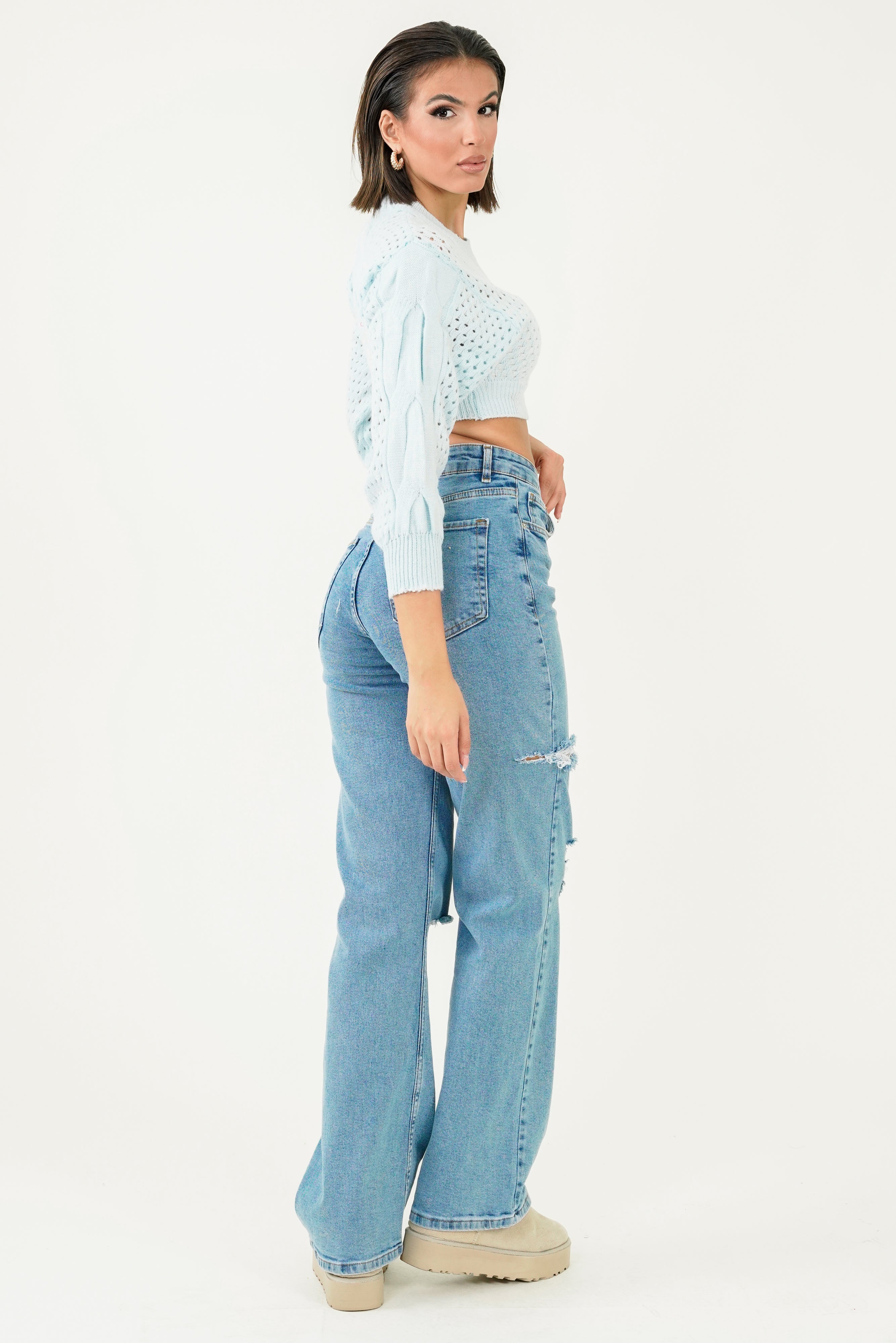 Romee Sweater - Light Blue