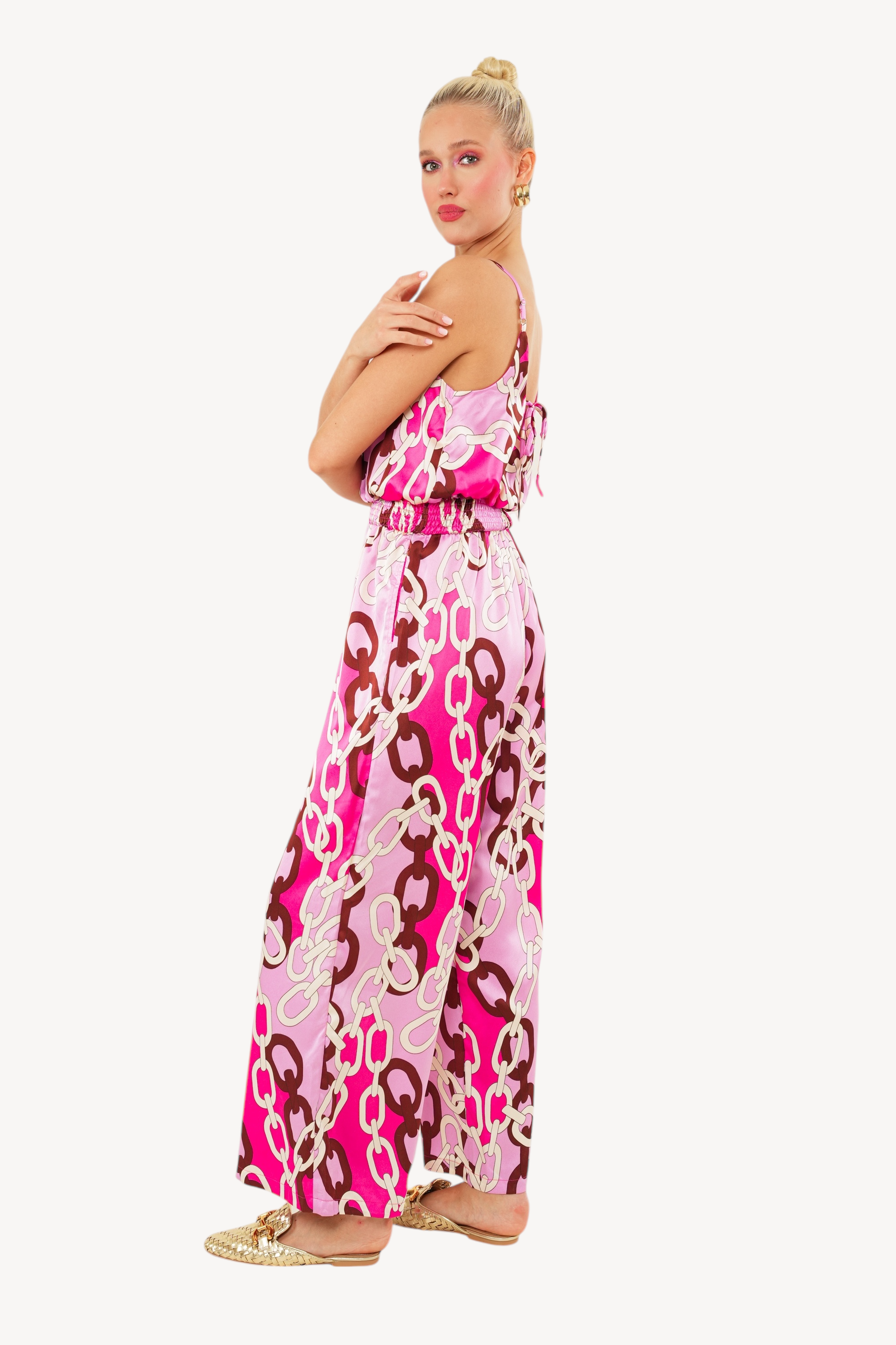 Chaina Jumpsuit - Pink