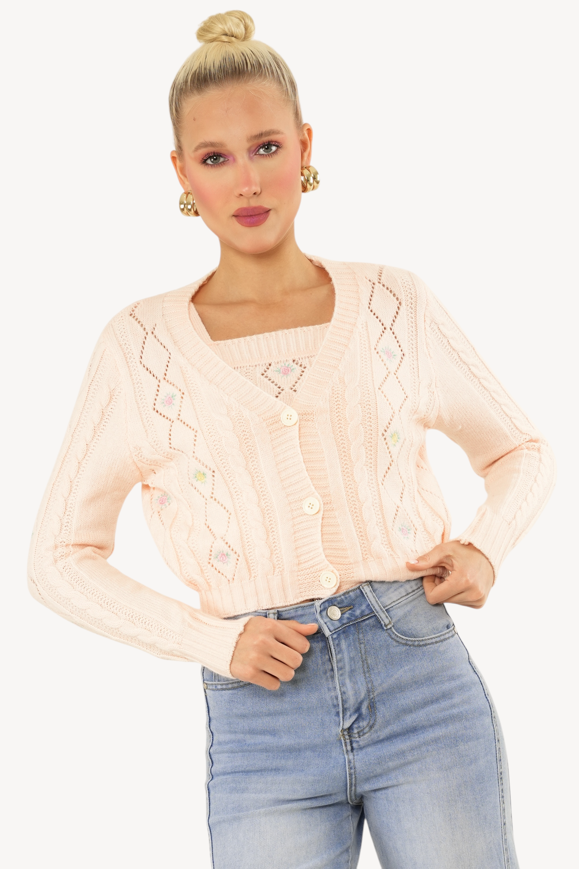 Nola Set - Peach