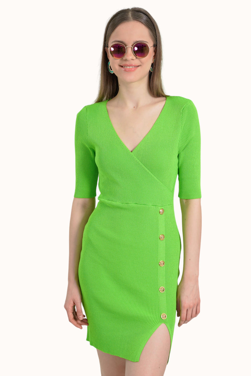 Khloe Dress - Green