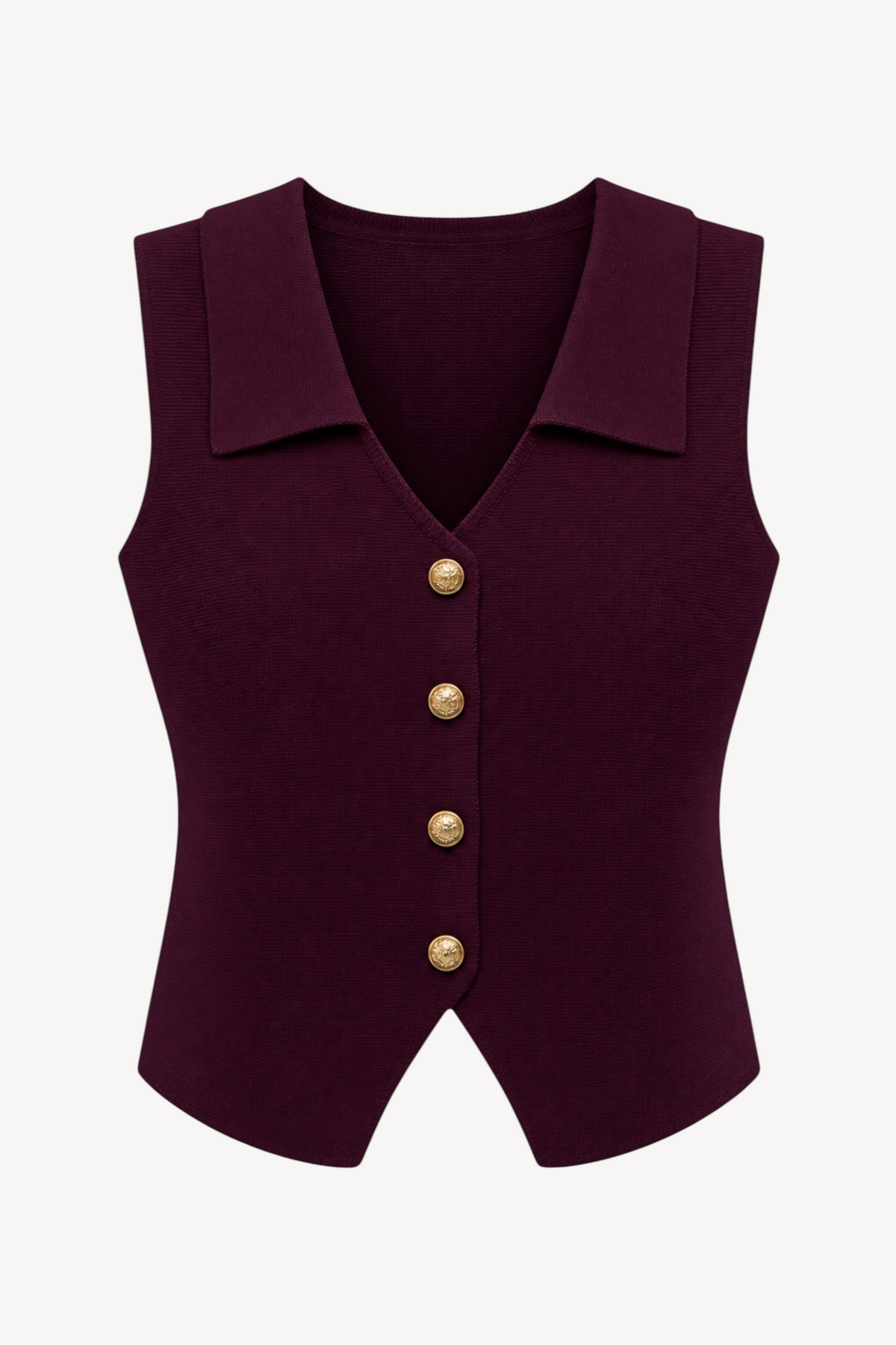 Golden Hour Collared Vest