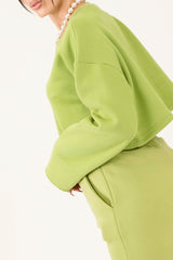 Diletta Trouser - Lime