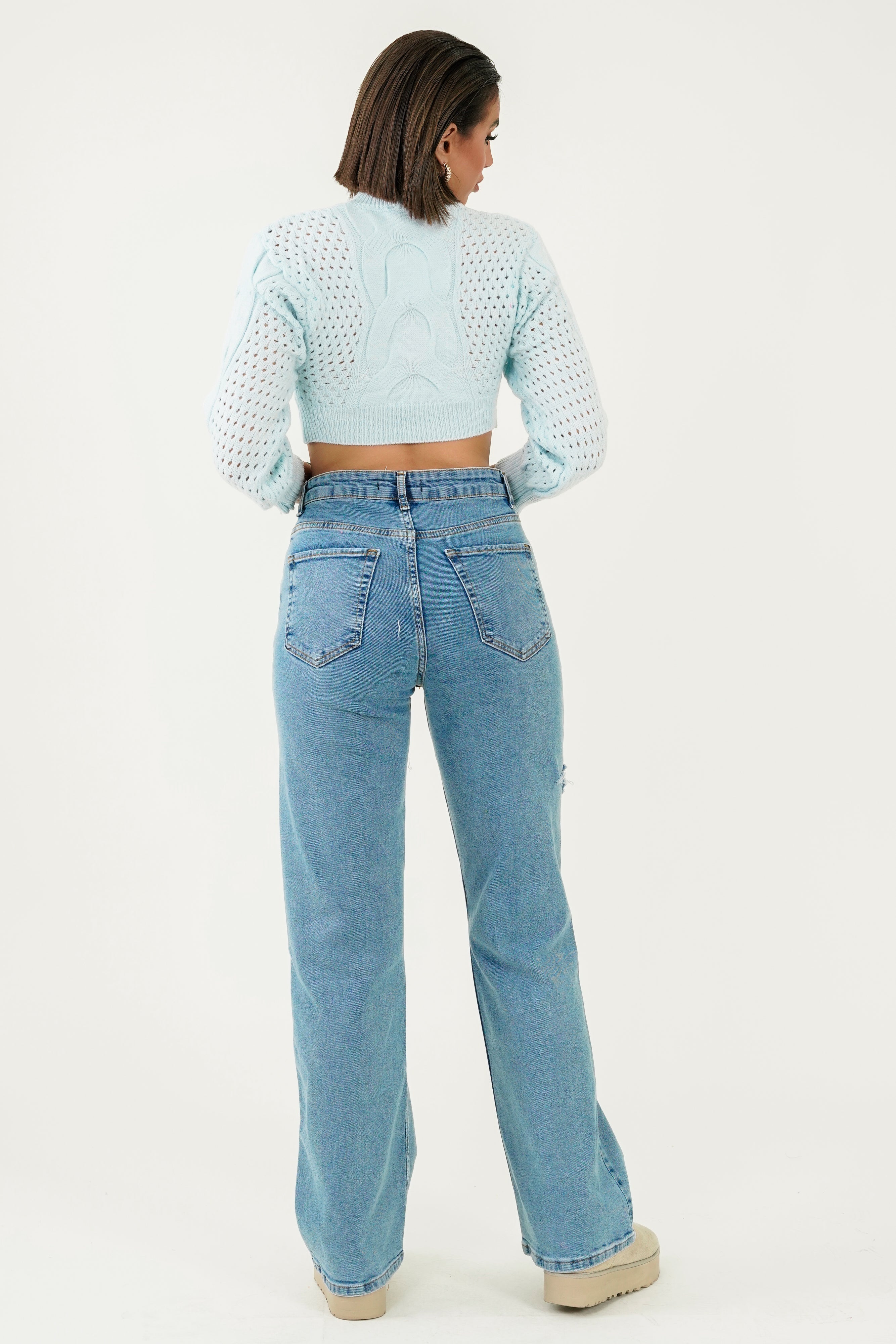 Romee Sweater - Light Blue