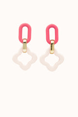 Dossie Earrings - Pink