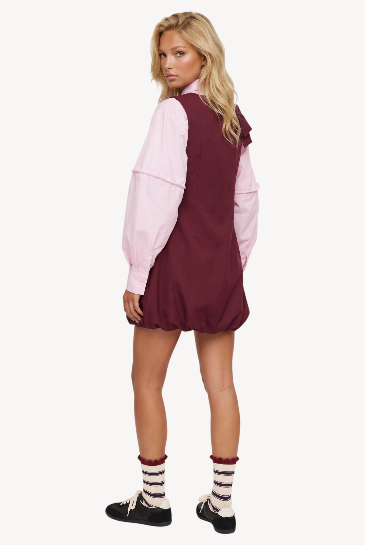 Column Mini Dress