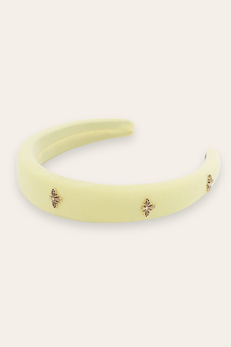 Butterfly Headband - Yellow