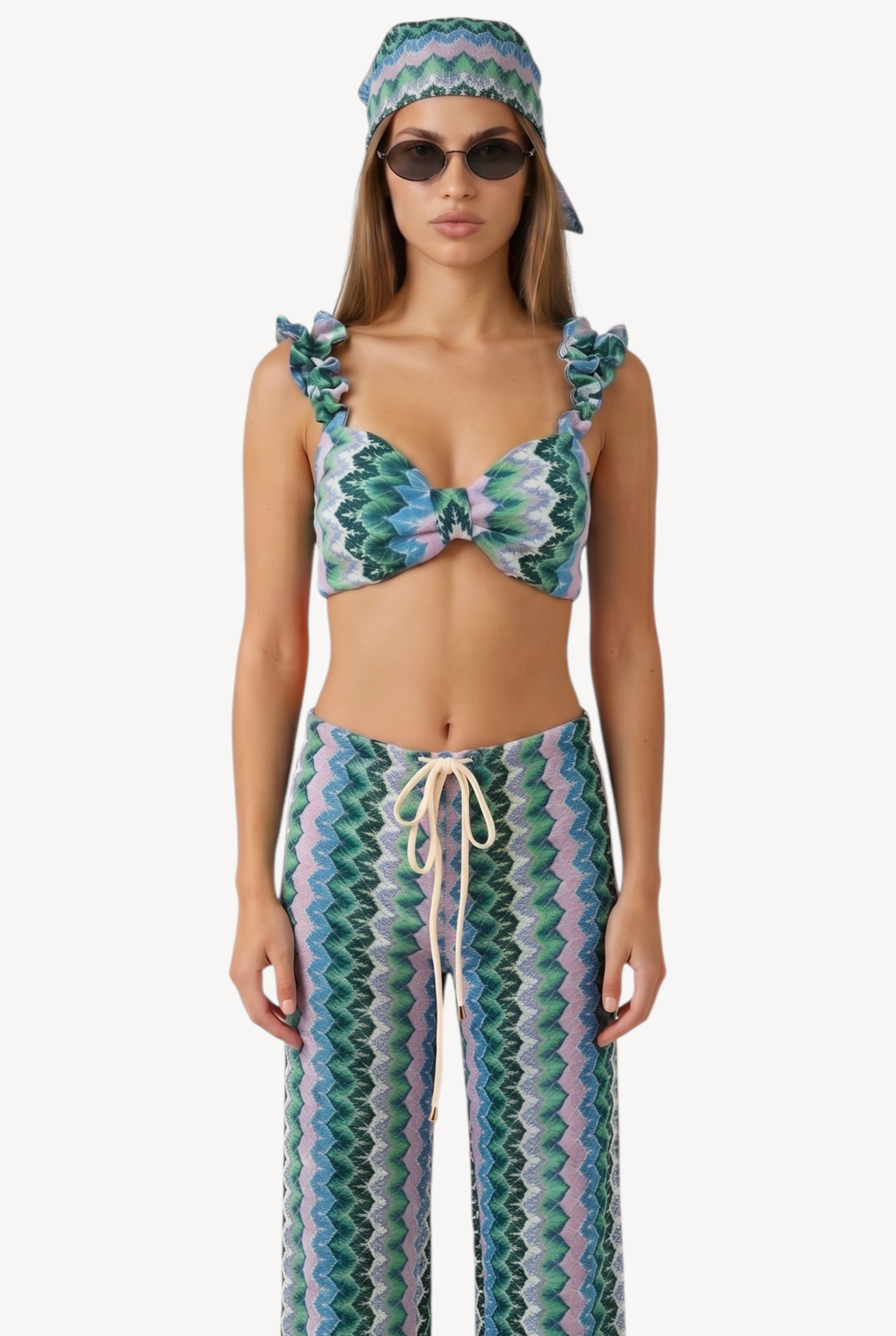 Palm Kiss Croptop