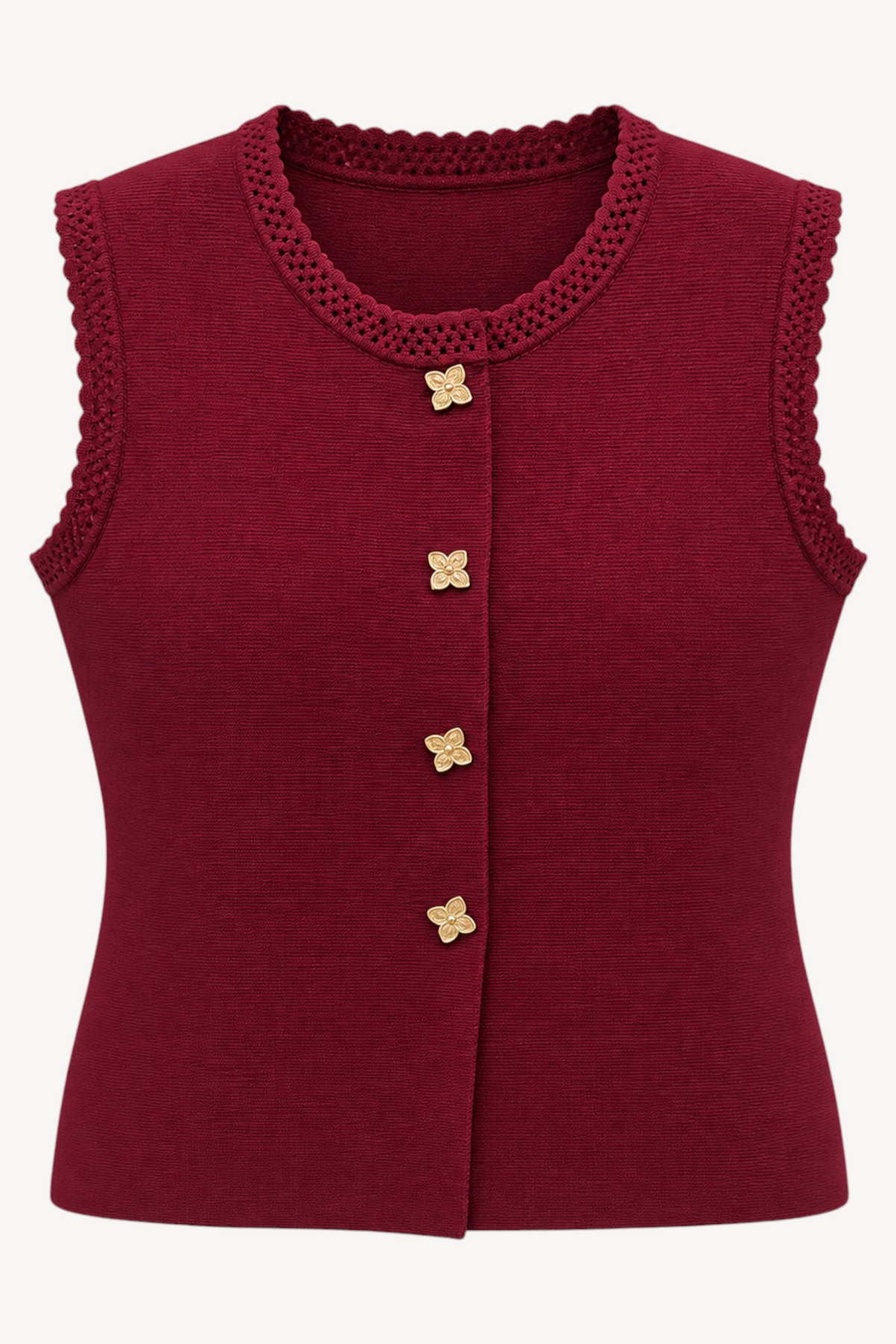 Petal Promise Knit Vest