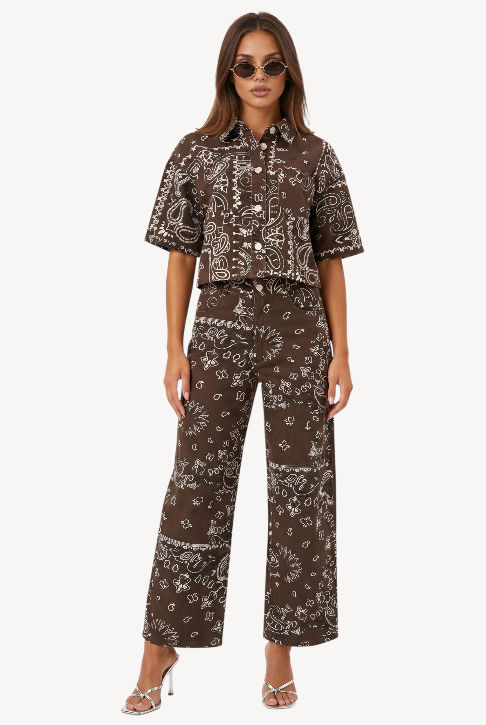 Downtown Bandana Pants