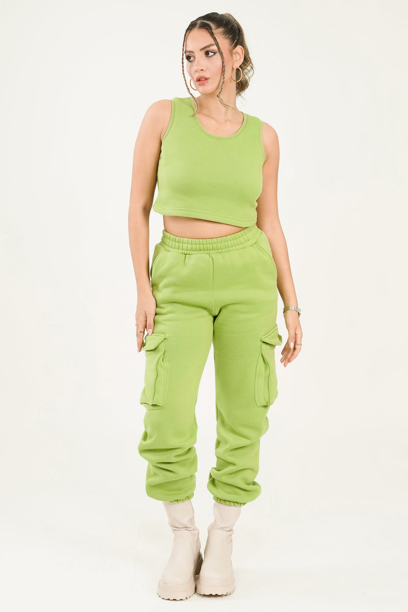 Leah Top - Lime
