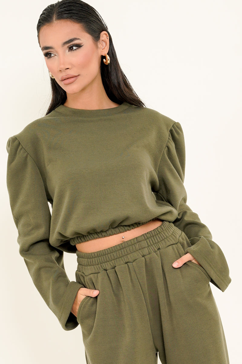 Angie Sweater - Army Green